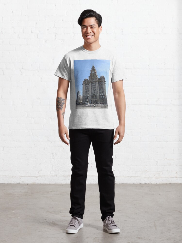 Alternate view of Liverpool Liver Building Photo Classic T-Shirt