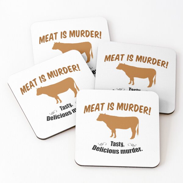 Item preview, Meat is Murder! designed and sold by creepyjoe.