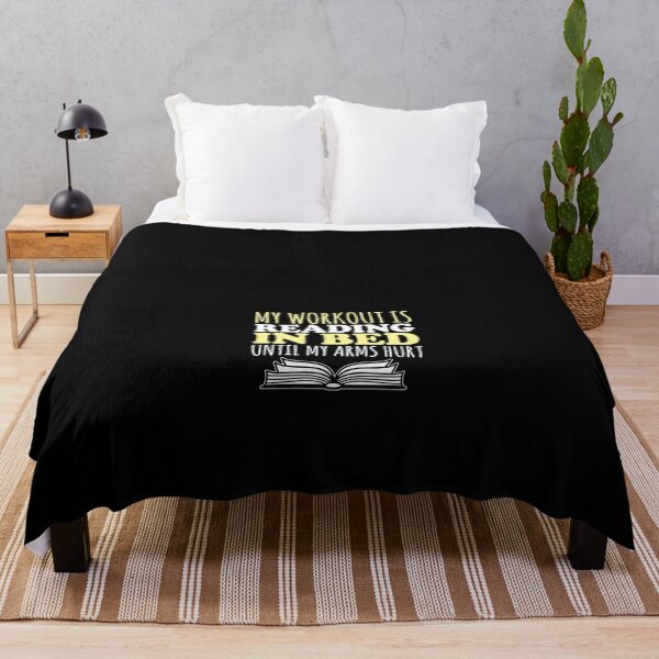 Item preview, My Workout Is Reading In Bed Until My Arm Hurts - Books designed and sold by Superhero Gear.