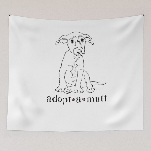 Item preview, Mutt Lover, Dog Mom, Terrier, Shelter Dog, Adopt Don't Shop, Cute Puppy designed and sold by Furkid Studio.