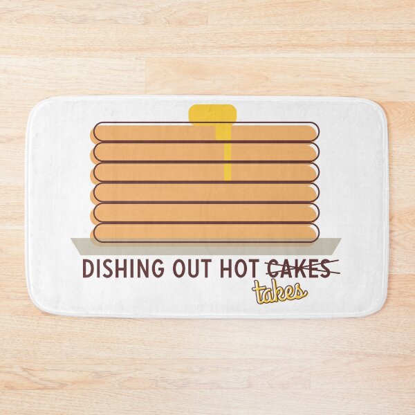 Item preview, hot cakes and hot takes designed and sold by moonsterm.