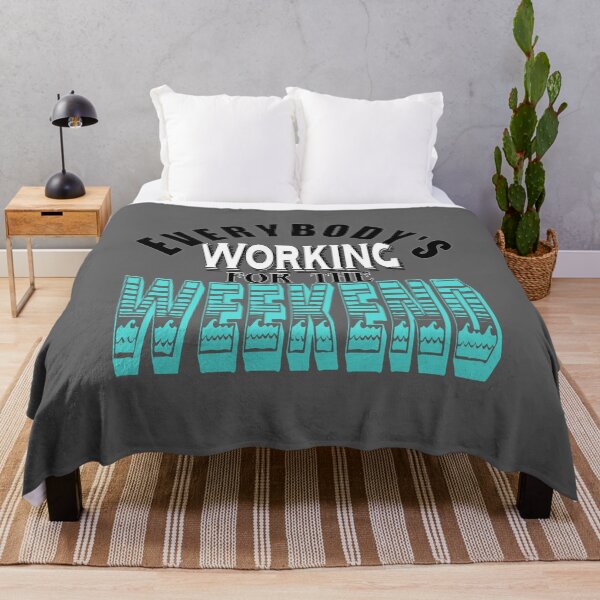 Item preview, Everybody's Working For The Weekend || Typography designed and sold by KDNK.