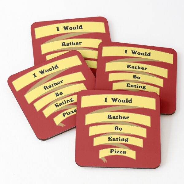 Item preview, I Would Rather Be Eating Pizza designed and sold by KDNK.