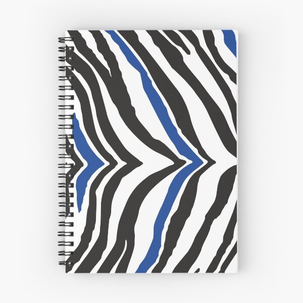 Item preview, Zebra Print: Cobalt Blue, Black and White designed and sold by XCEEDTRANSITION.