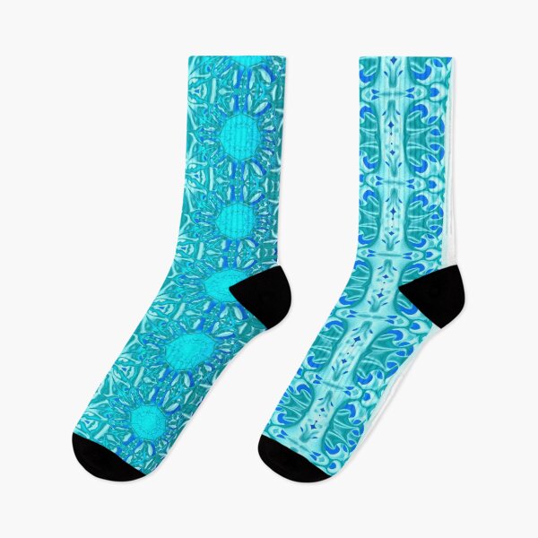 Item preview, Snowflake Victorian Blue Flower Pattern "B-Bloom Blue" designed and sold by bryansteward.