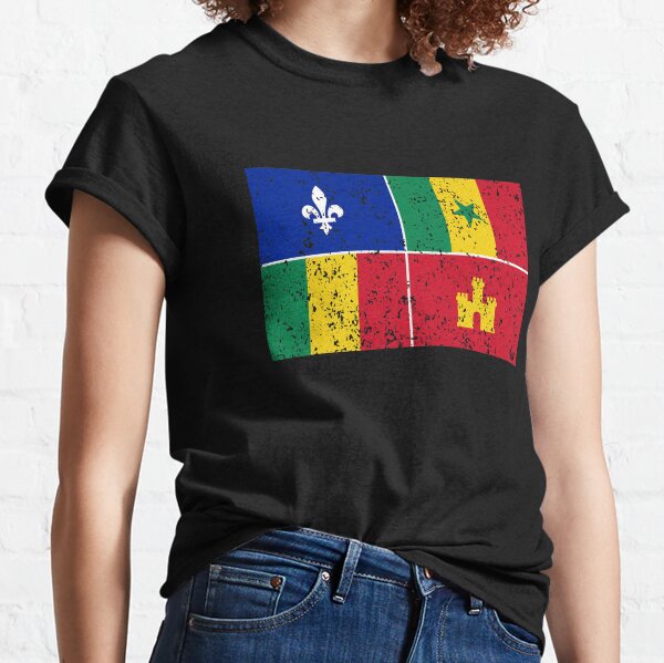 Alexandria Louisiana LA Vintage American Flag Sports Design T-Shirt