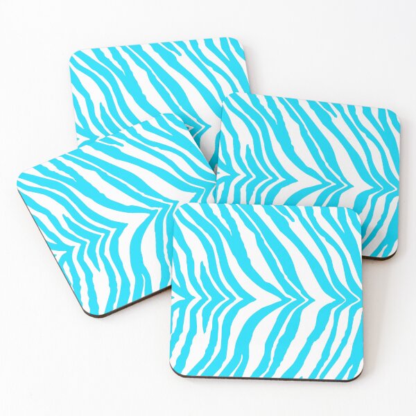 Item preview, Zebra: Neon Light Blue  designed and sold by XCEEDTRANSITION.