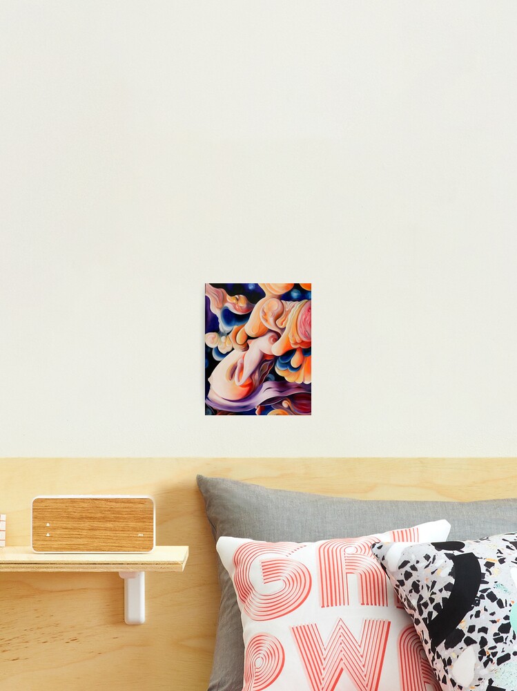 Thumbnail 2 of 3, Photographic Print, "Celebration of Procreation" - abstract expressionistic oil painting designed and sold by jknowles.