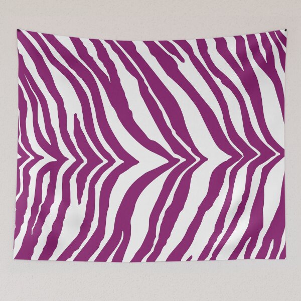 Item preview,  Zebra: Dark Feusia Pink and White designed and sold by XCEEDTRANSITION.