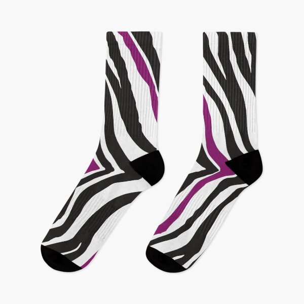 Item preview, Zebra: Dark Deep Feusia Pink, White and Black designed and sold by XCEEDTRANSITION.