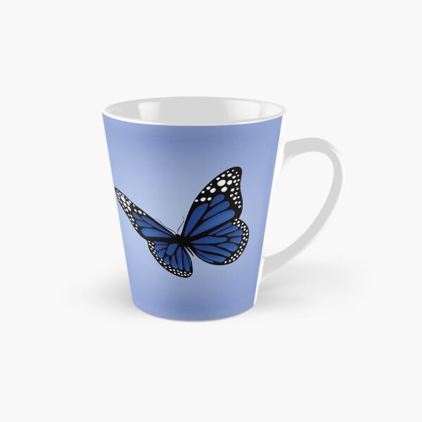 Item preview, Beautiful Blue Butterfly Vector Illustration designed and sold by emmaburndesigns.