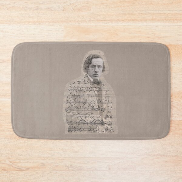Item preview, Chopin Sheet Music Double Exposure designed and sold by Rainfalling.