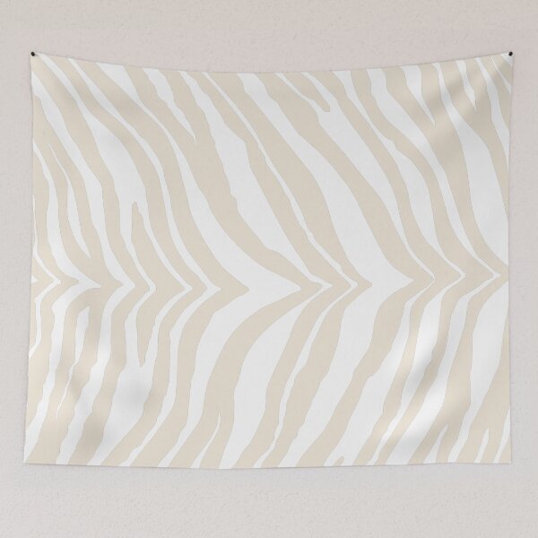 Item preview, Zebra: Light Cream and White designed and sold by XCEEDTRANSITION.