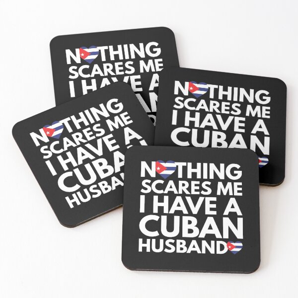 Item preview, Nothing Scares Me, I Have Cuban Husband designed and sold by HelloFromAja.