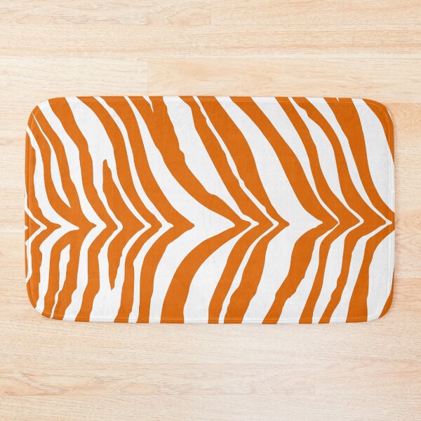 Item preview, Zebra: Burnt Orange and White designed and sold by XCEEDTRANSITION.
