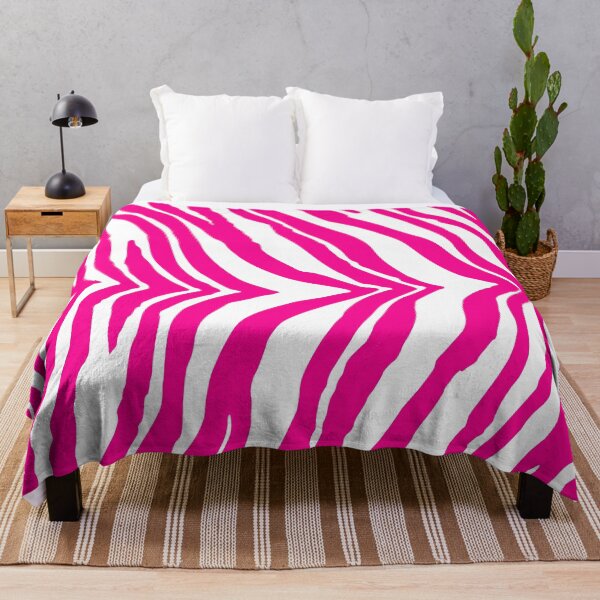 Item preview, Zebra: Hot Pink and White designed and sold by XCEEDTRANSITION.