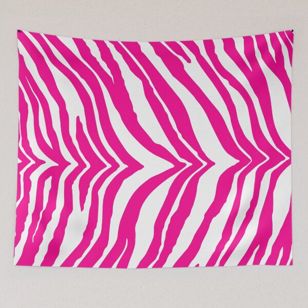 Item preview, Zebra: Hot Pink and White designed and sold by XCEEDTRANSITION.