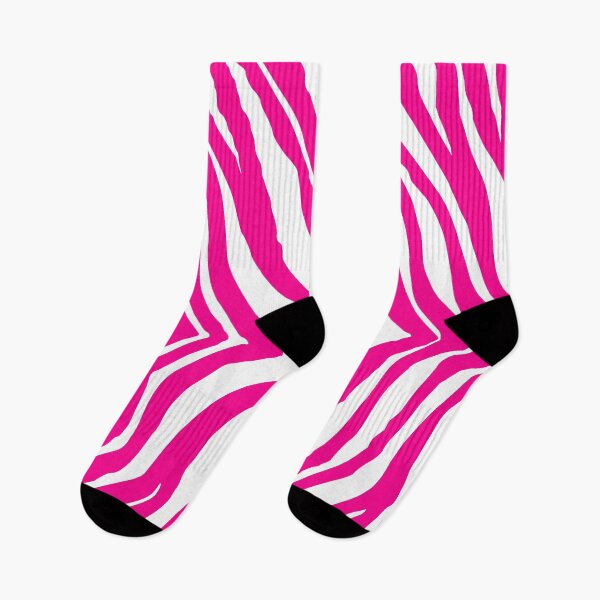 Item preview, Zebra: Hot Pink and White designed and sold by XCEEDTRANSITION.