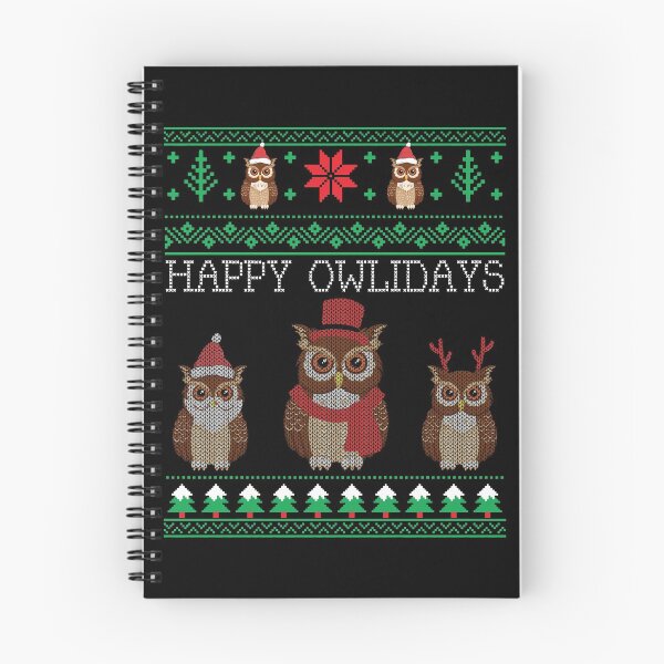 Item preview, Funny Cute Owl Lovers Owl Ugly Christmas Sweaters designed and sold by mrsmitful.