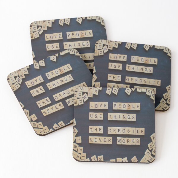 Item preview, Love People Use Things, Positive Words designed and sold by mwagie.