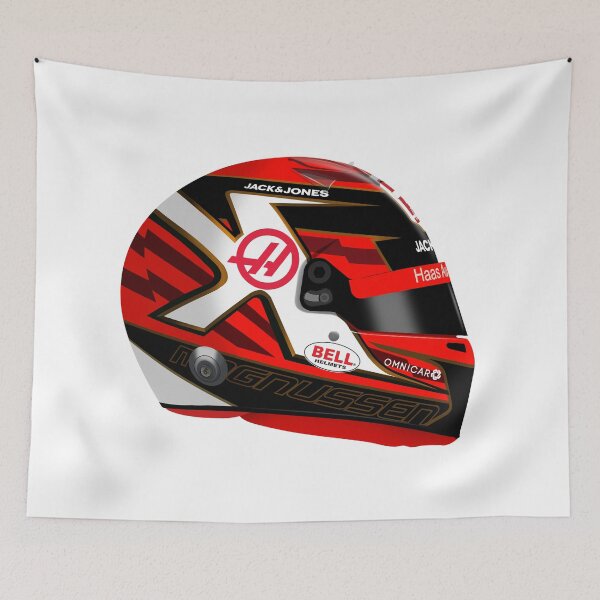 Item preview, Kevin Magnussen - 2019 helmet (No Text) designed and sold by JageOwen.