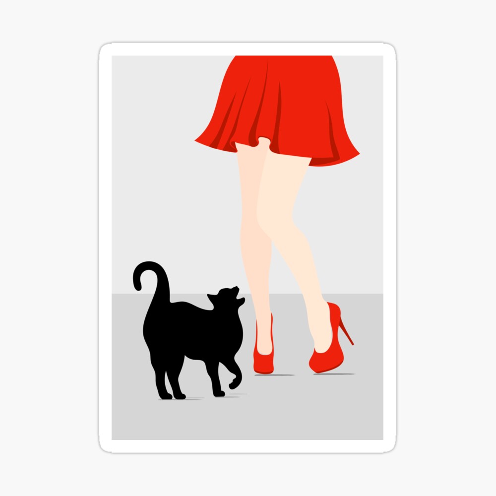 black cat heels