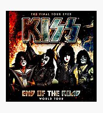 the road kiss end of world final Photographic Print