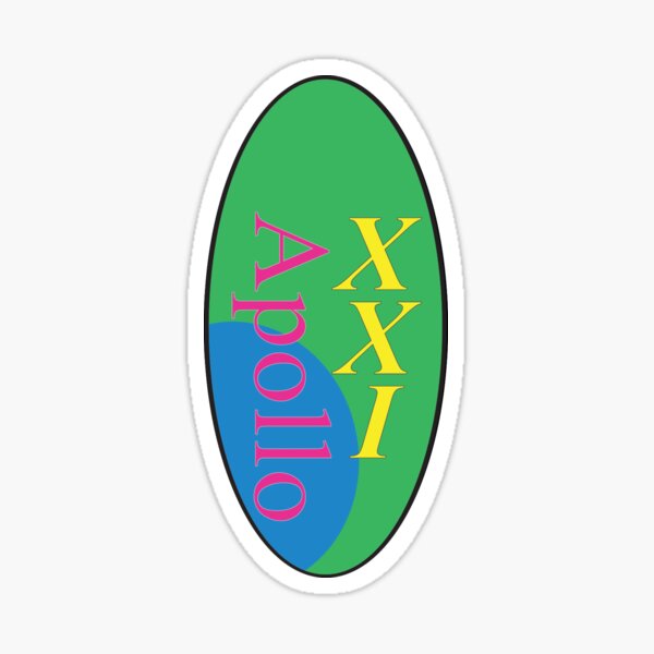Apollo XXI Graphic Print Sticker