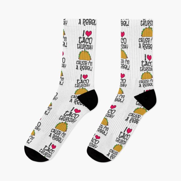 Artikelvorschau, Taco-Donnerstag-Rebellen-lustiger Nahrungsmittelslogan entworfen und verkauft von mytshirtfort.