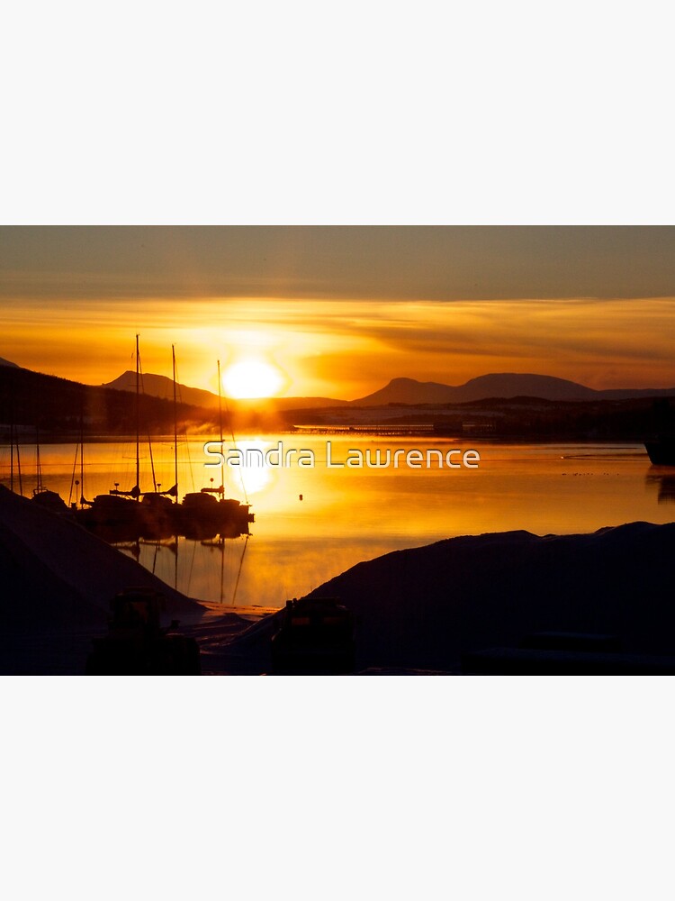 Tromso Sunset by sandrafarrow