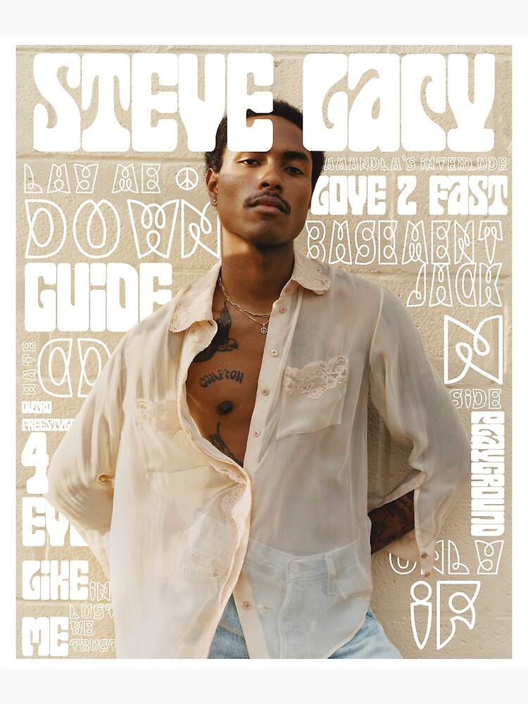 "Steve Lacy Tracklist Poster Apollo XXI" Poster by fancynancypart1