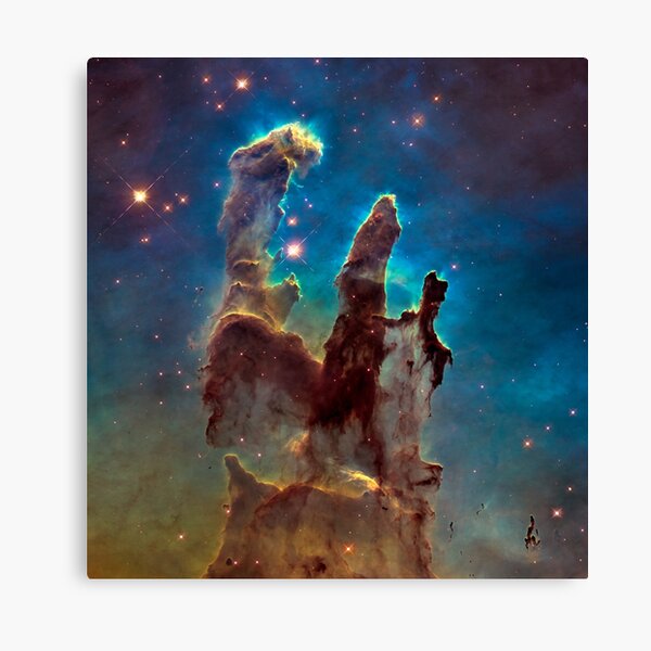 "Pillars of Creation" Canvas Print for Sale by EarthMoonStars Redbubble