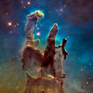 Artwork thumbnail, Pillars of Creation by EarthMoonStars