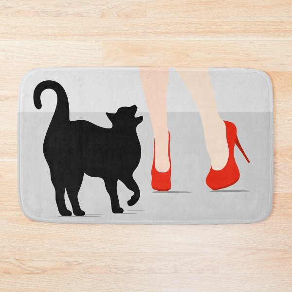 Item preview, Black Cat & High Heels designed and sold by Adam Regester.