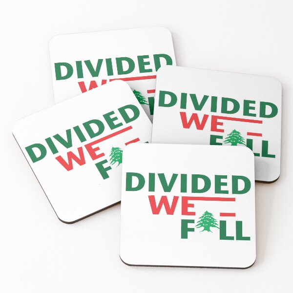 Item preview, Divided we fall, Lebanese revolution designed and sold by Mirajs.