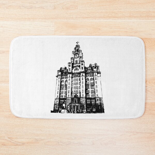 Item preview, Liverpool Liverpool Building Vector designed and sold by tribbledesign.