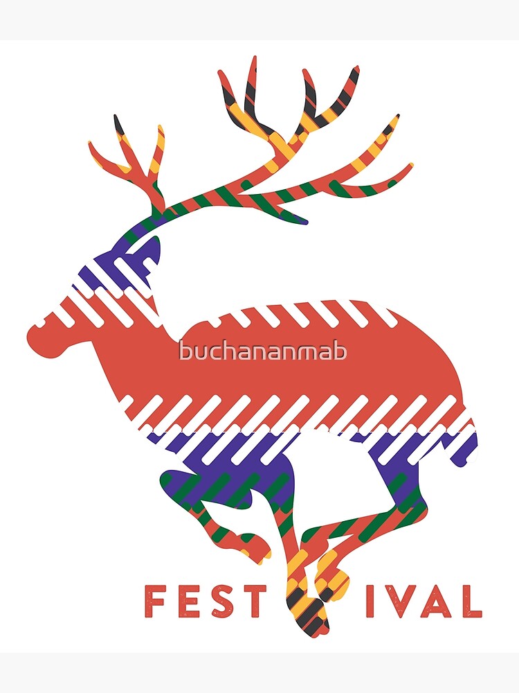 "Festival du Voyageur Caribou" Poster for Sale by buchananmab Redbubble