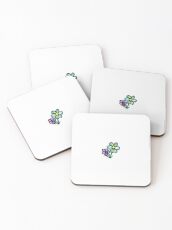 Watercolor Flower Coasters