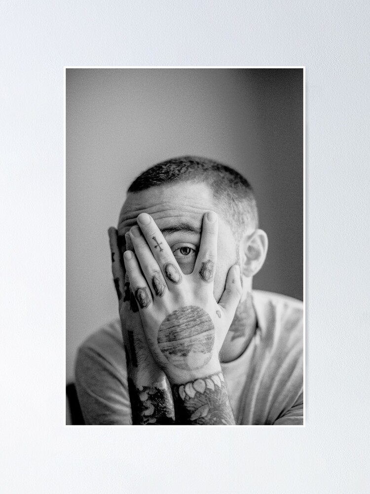 Alternate view of Mac Black And White Poster