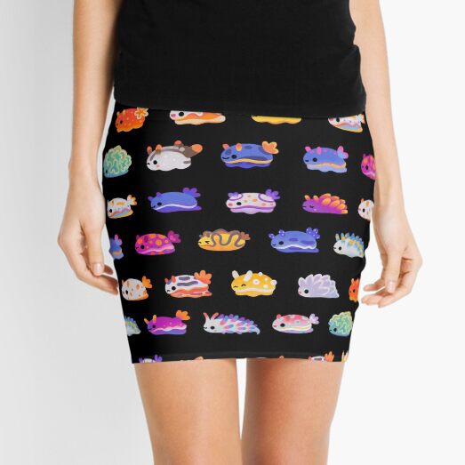 Sea Slug Day Mini Skirt
