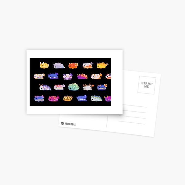 Sea Slug Day Postcard