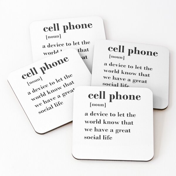 Item preview, Cell Phone funny quote definition  designed and sold by appaart.
