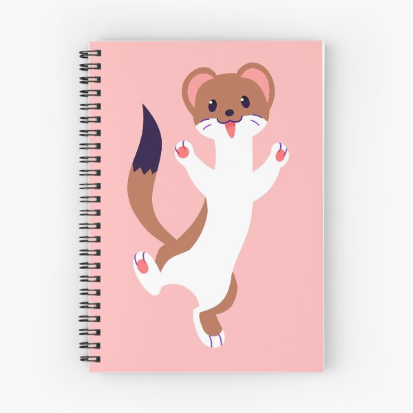 Item preview, Happy stoat! designed and sold by ErmineEclair.