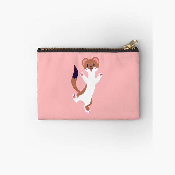 Item preview, Happy stoat! designed and sold by ErmineEclair.