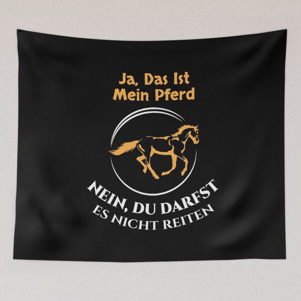 Item preview, Yes, my horse is riding mare stallion saddle designed and sold by MooonTees.