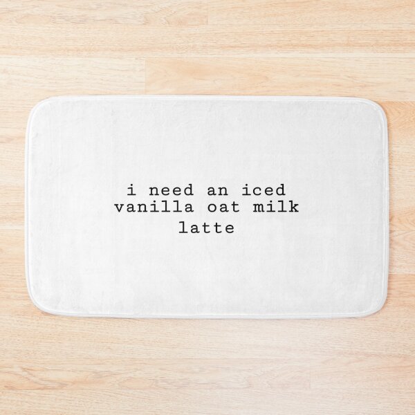 Item preview, Iced Vanilla Oat Milk Latte designed and sold by kendylmccartney.