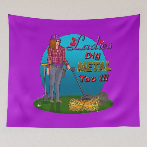 Item preview, Ladies Dig Metal Too!!! designed and sold by Lytebound.