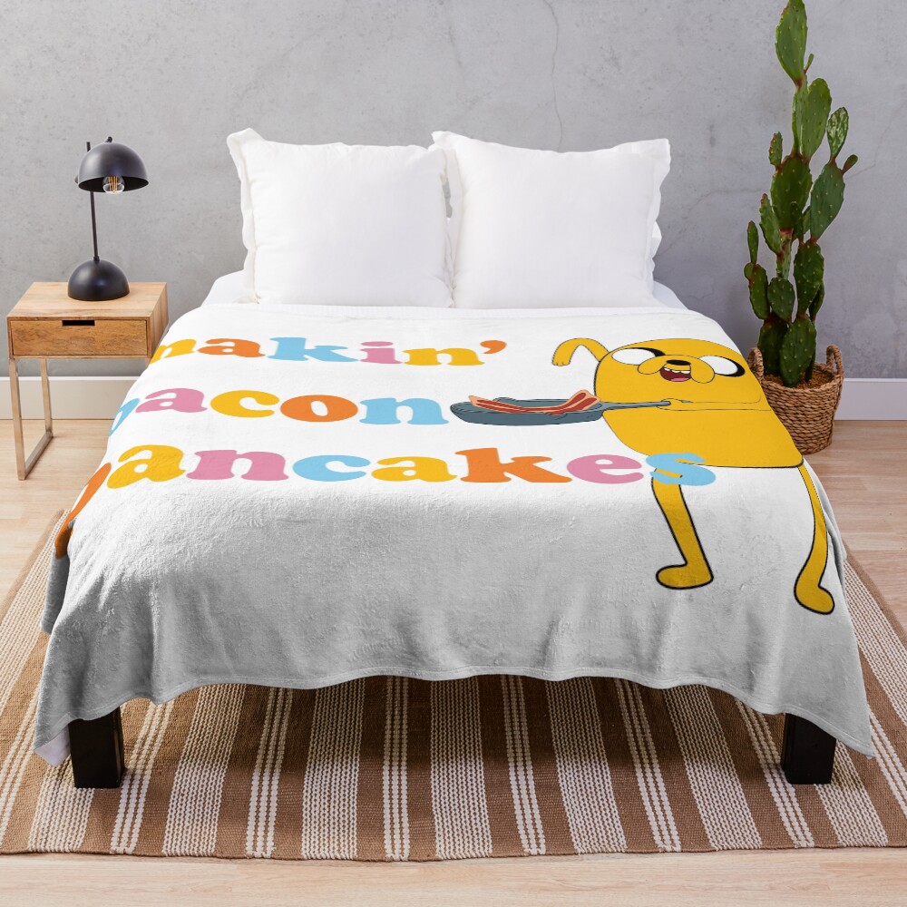 Adventure Time™ "Makin' Bacon Pancakes" Throw Blanket