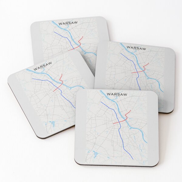 Item preview, Warsaw Transit Map designed and sold by CPTVDesign.