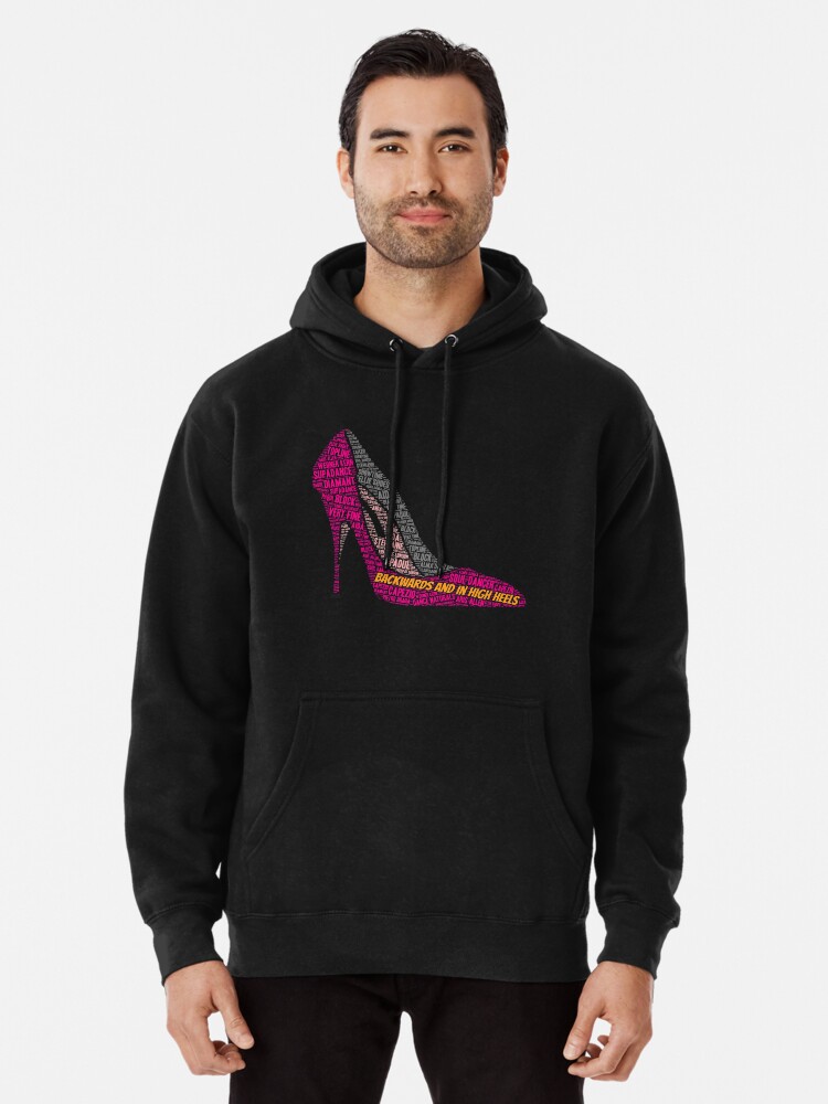 Sweatshirt on sale with heels